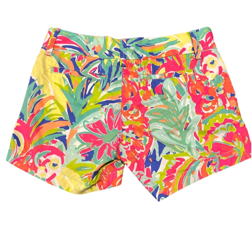 Lilly Pulitzer Callahan Shorts in Casa Banana Size 0 Preppy Beach Resort Wear - Picture 4 of 10